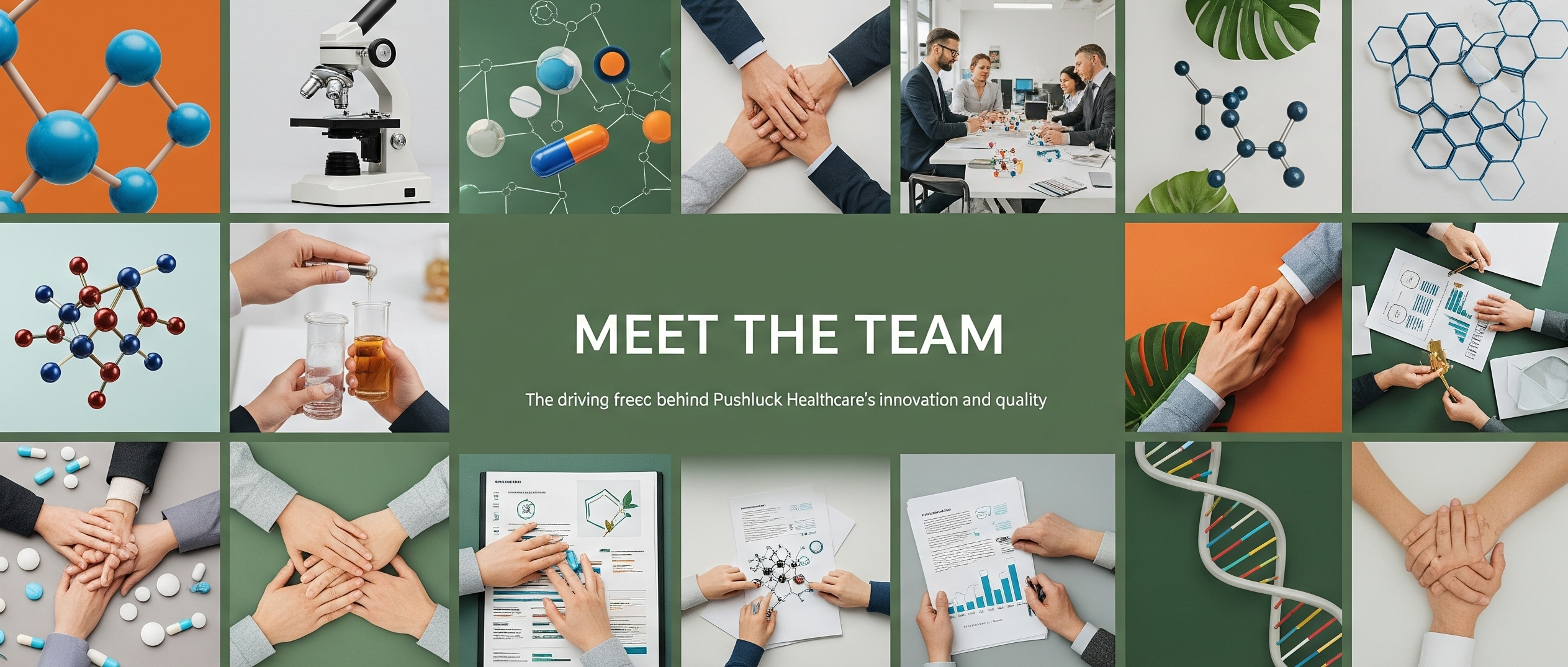 A group of doctors and scientists collaborating in a professional setting.